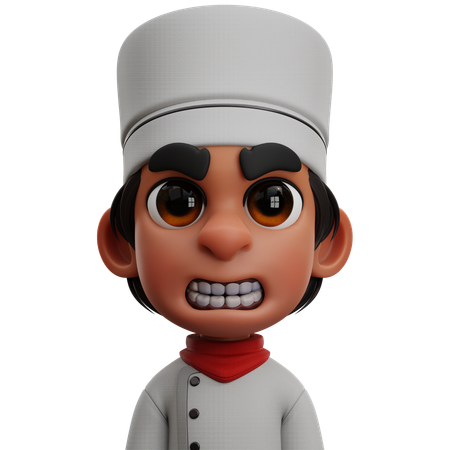 Male Chef  3D Icon