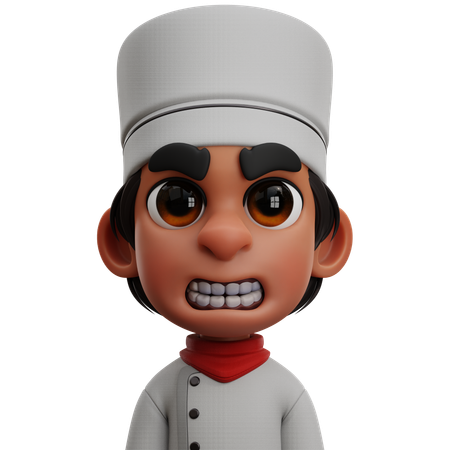 Male Chef  3D Icon