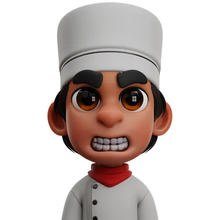 Male Chef  3D Icon