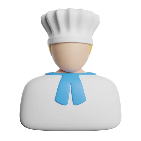 Male Chef  3D Icon