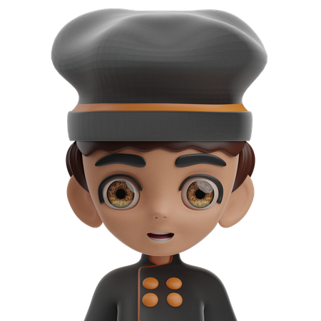 Male Chef  3D Icon