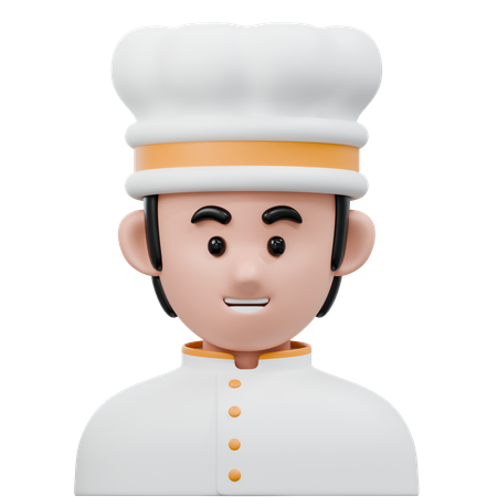 Male Chef  3D Icon