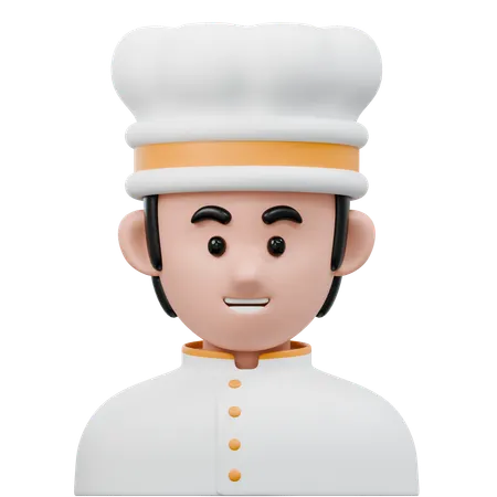 Male Chef  3D Icon