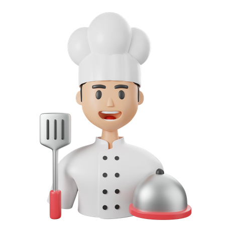 Male Chef  3D Icon