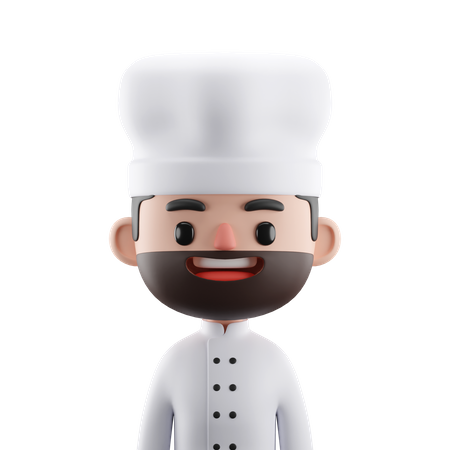 Male Chef  3D Icon
