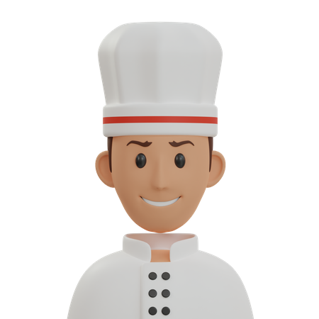 Male Chef  3D Icon