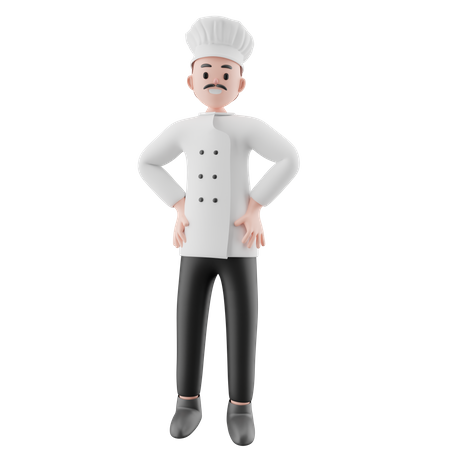 Male Chef  3D Icon
