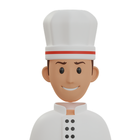 Male Chef  3D Icon