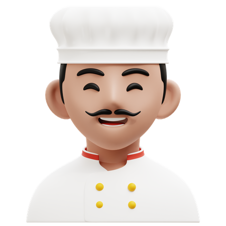 Male Chef 3D Icon