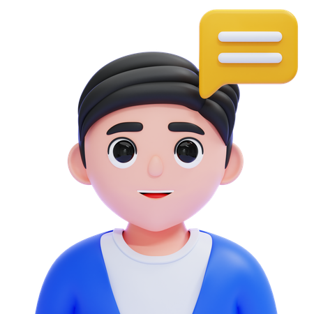 Male Consultant  3D Icon