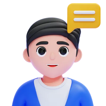 Male Consultant  3D Icon