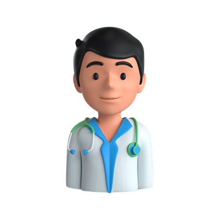 Male Doctor  3D Icon