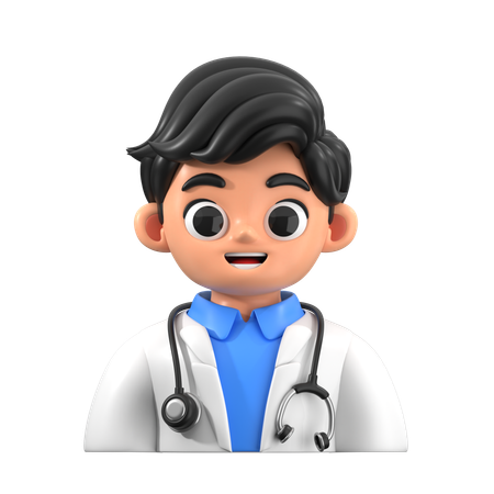 Male Doctor  3D Icon