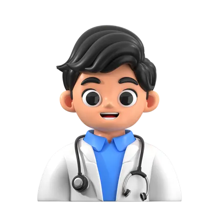 Male Doctor  3D Icon