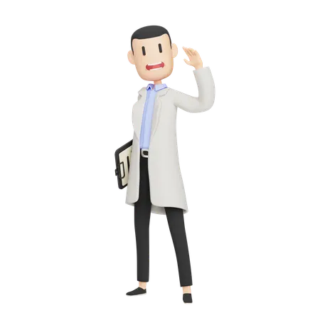 Male Doctor  3D Icon