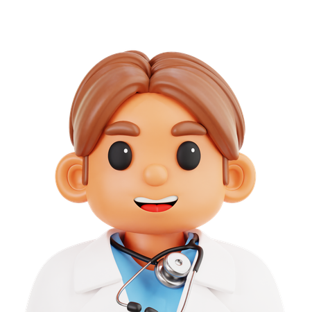 Male Doctor  3D Icon