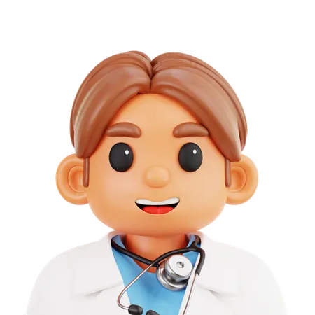 Male Doctor  3D Icon