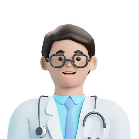 Male Doctor  3D Icon