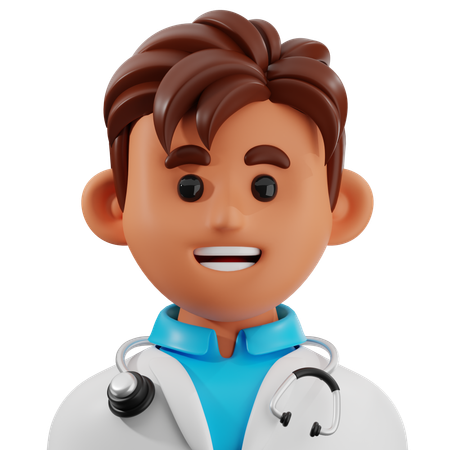 Male Doctor  3D Icon