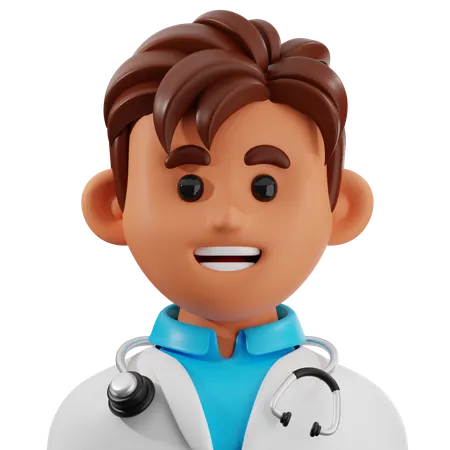 Male Doctor  3D Icon