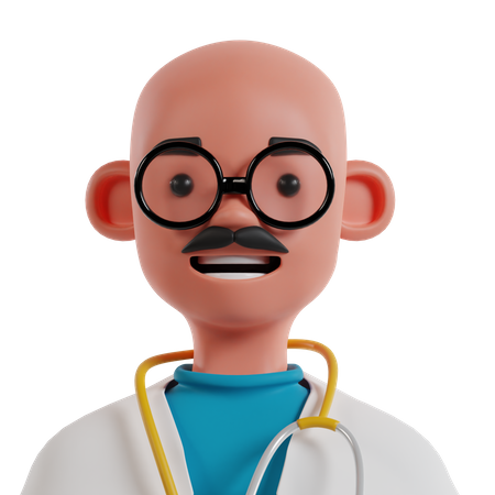 Male Doctor  3D Icon