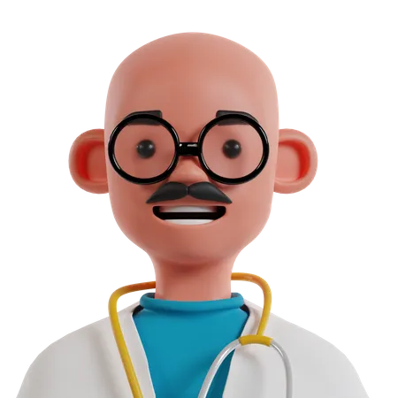 Male Doctor  3D Icon