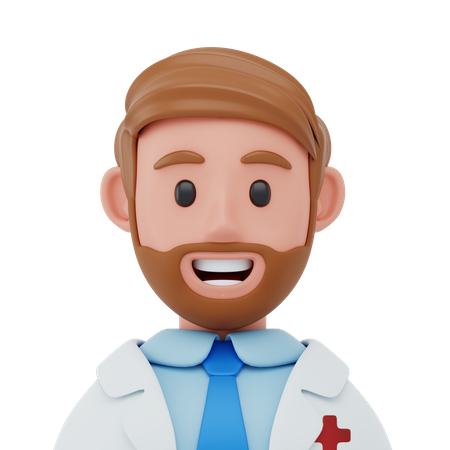 Male Doctor  3D Icon