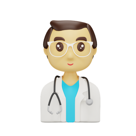 Male Doctor  3D Icon