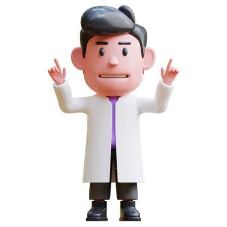 Male Doctor  3D Illustration