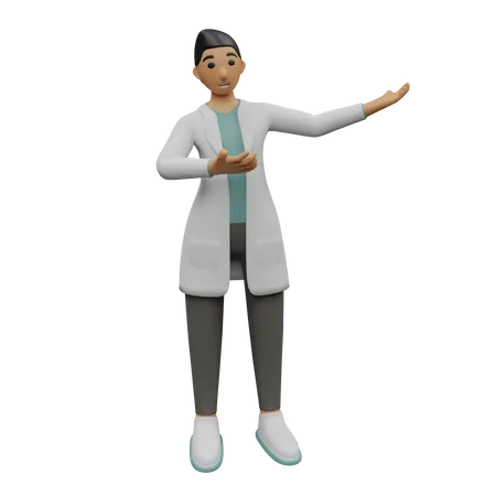 Doctor 3 D Model Character Business 3D Icon