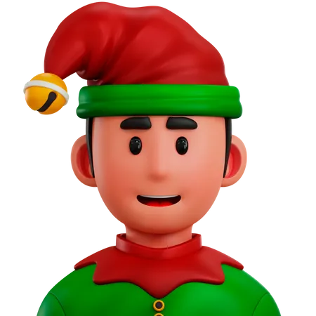 Male Elf  3D Icon
