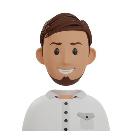 Male Employee  3D Icon