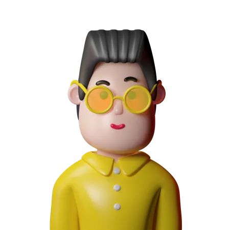 Male Employee  3D Icon