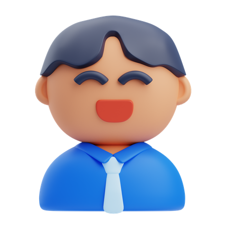 Male Employee  3D Icon