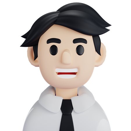 Male Employee  3D Icon