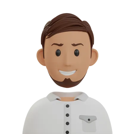 Male Employee  3D Icon