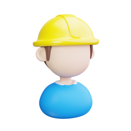 Male Engineer  3D Icon