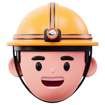 Male Engineer  3D Icon