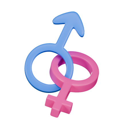 Male Gender  3D Icon