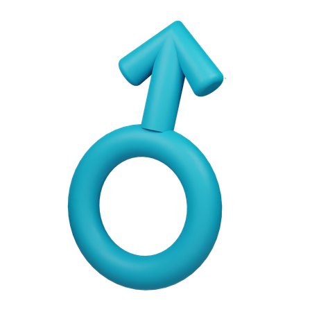 Male Gender  3D Icon