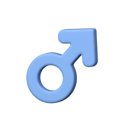 Male Gender  3D Icon