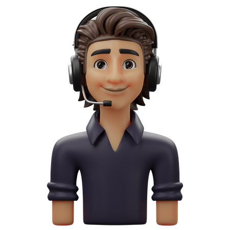 Male Guest  3D Icon