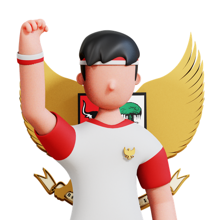 Male Indonesian  3D Icon