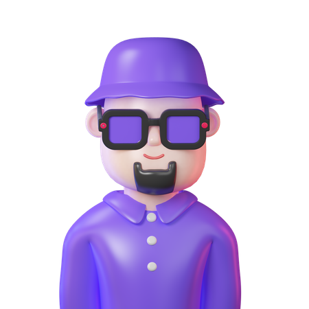 Male Influencer 3D Icon
