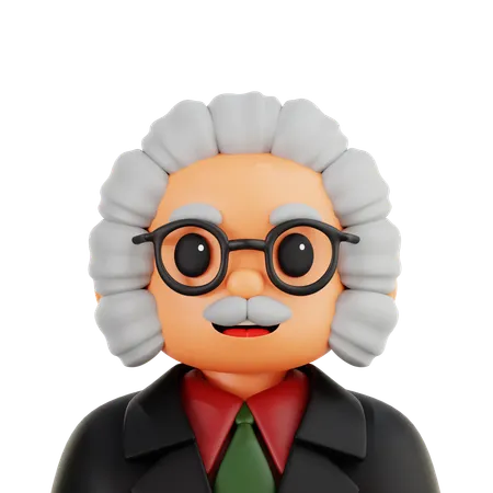 Male Judge  3D Icon
