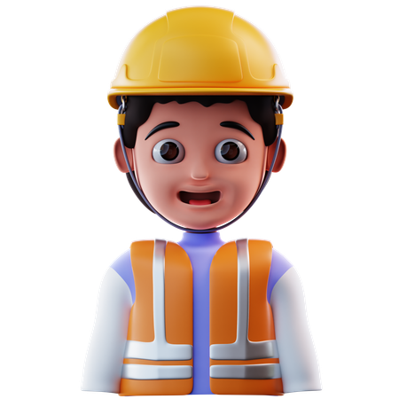 Male Labor  3D Icon