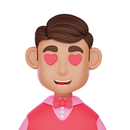 Male Love  3D Icon