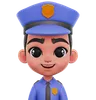 Male Police Officer