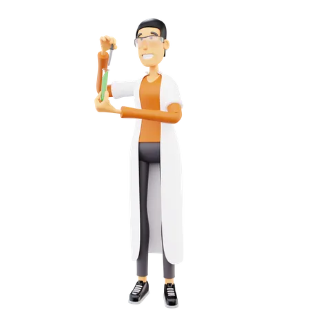 Male Professor  3D Icon