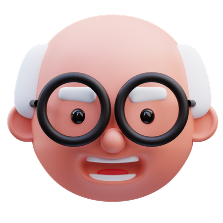 Male Professor  3D Icon